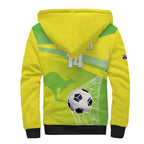 Custom Australia Soccer 2026 Sherpa Hoodie Come On Matildas