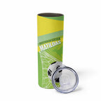 Custom Australia Soccer 2026 Skinny Tumbler Come On Matildas