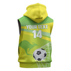 Custom Australia Soccer 2026 Sleeveless Hoodie Come On Matildas