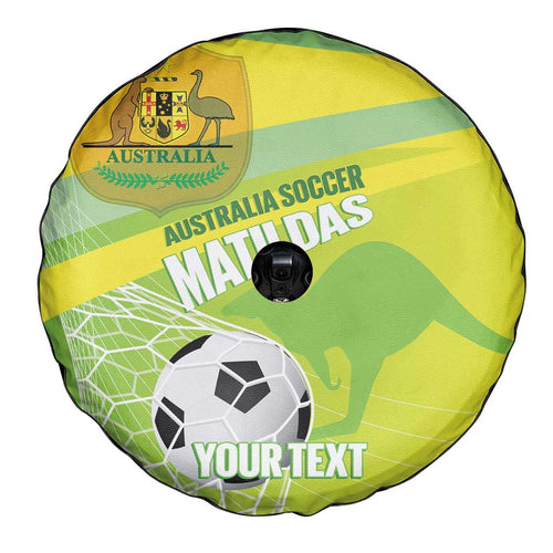 Custom Australia Soccer 2026 Spare Tire Cover Come On Matildas