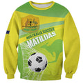 Custom Australia Soccer 2026 Sweatshirt Come On Matildas