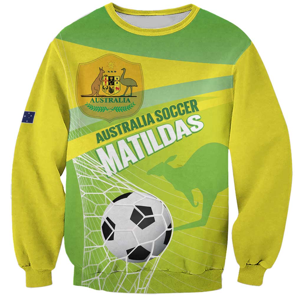 Custom Australia Soccer 2026 Sweatshirt Come On Matildas