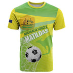 Custom Australia Soccer 2026 T Shirt Come On Matildas