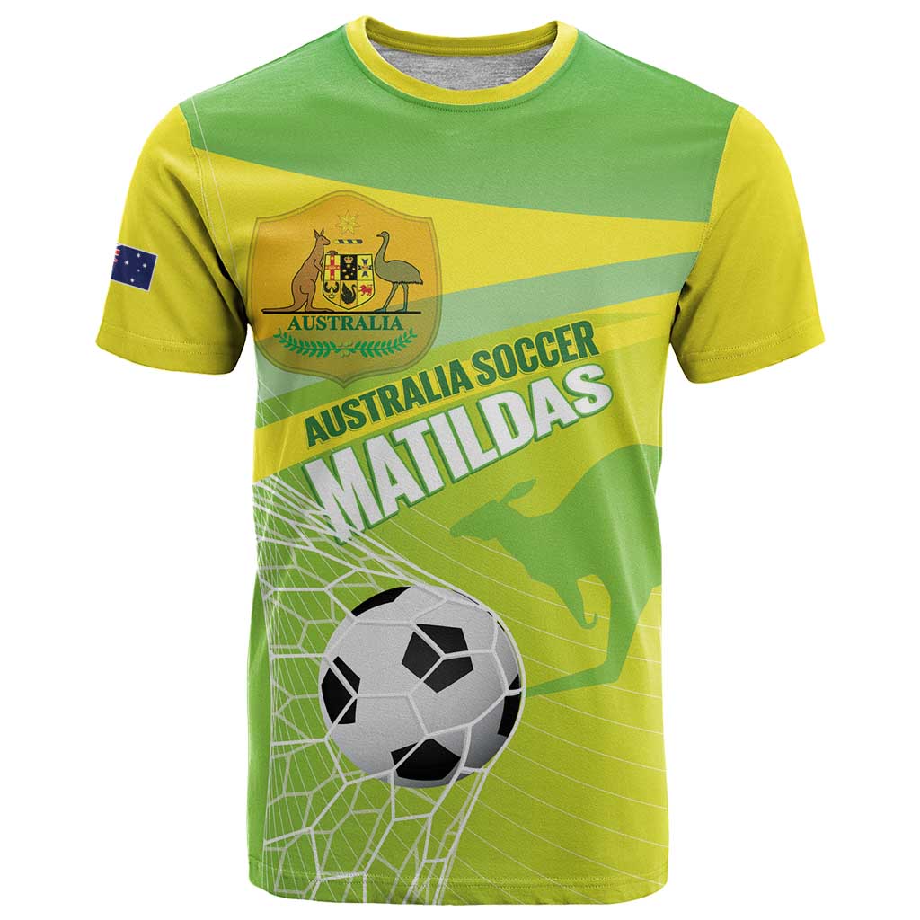 Custom Australia Soccer 2026 T Shirt Come On Matildas