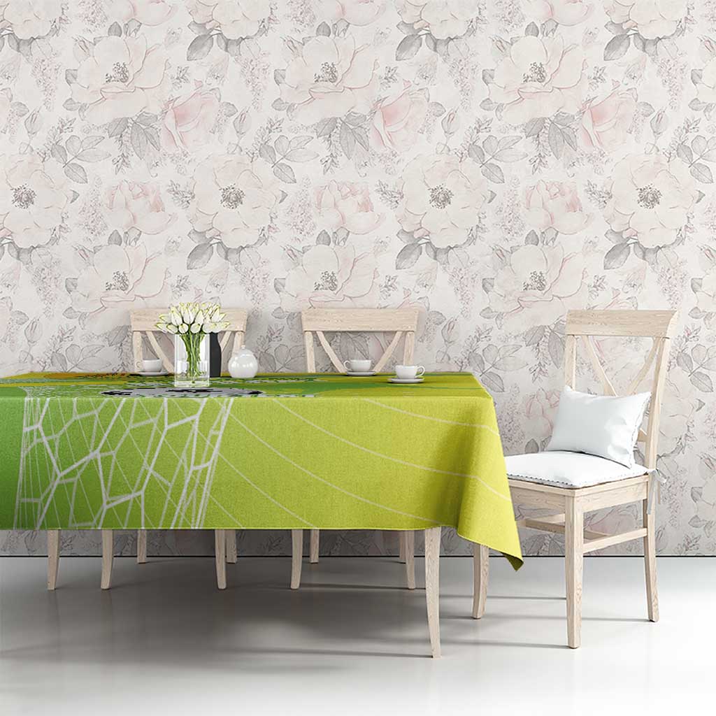 Custom Australia Soccer 2026 Tablecloth Come On Matildas