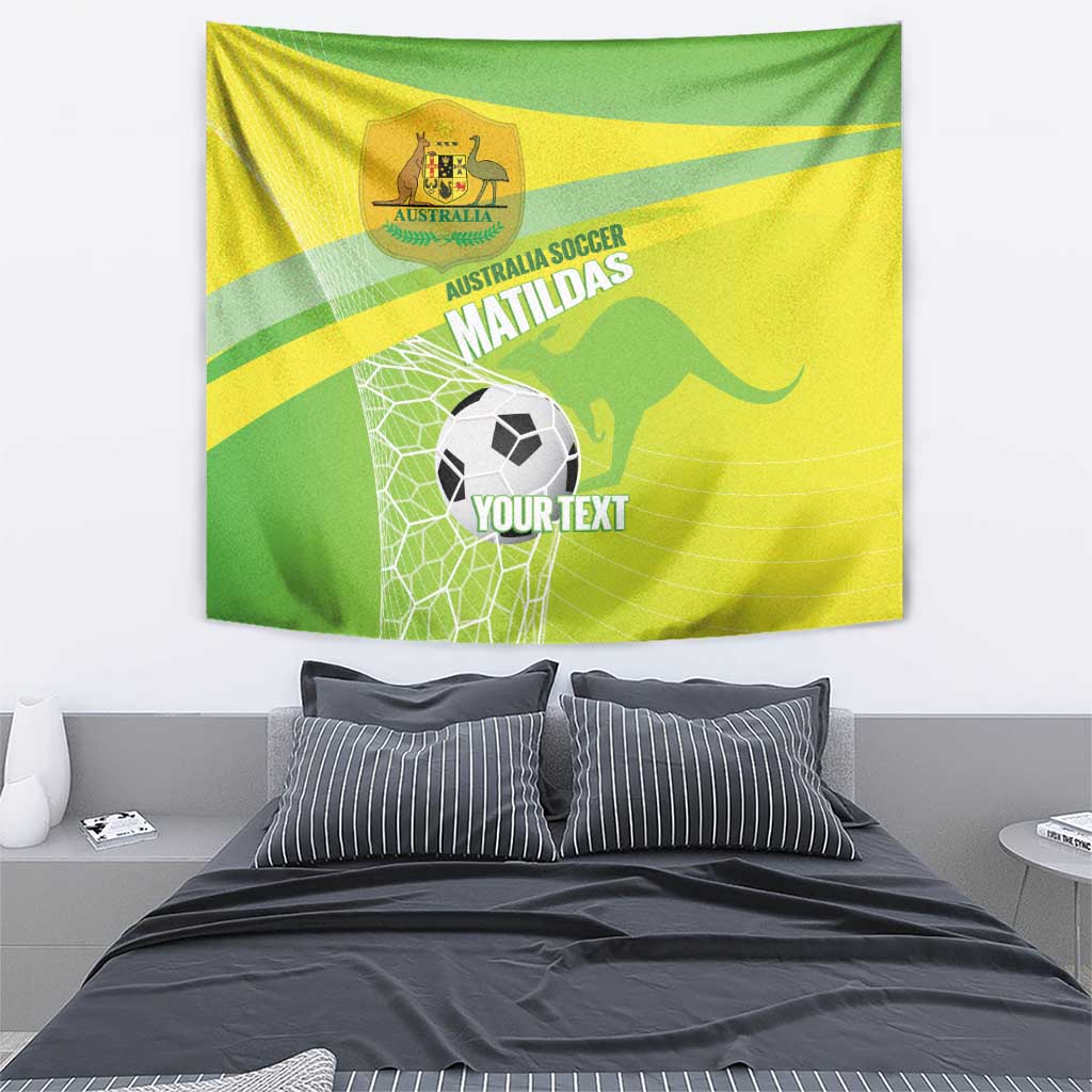 Custom Australia Soccer 2026 Tapestry Come On Matildas