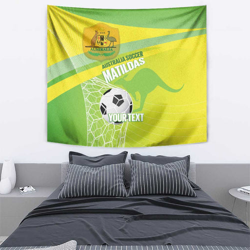 Custom Australia Soccer 2026 Tapestry Come On Matildas