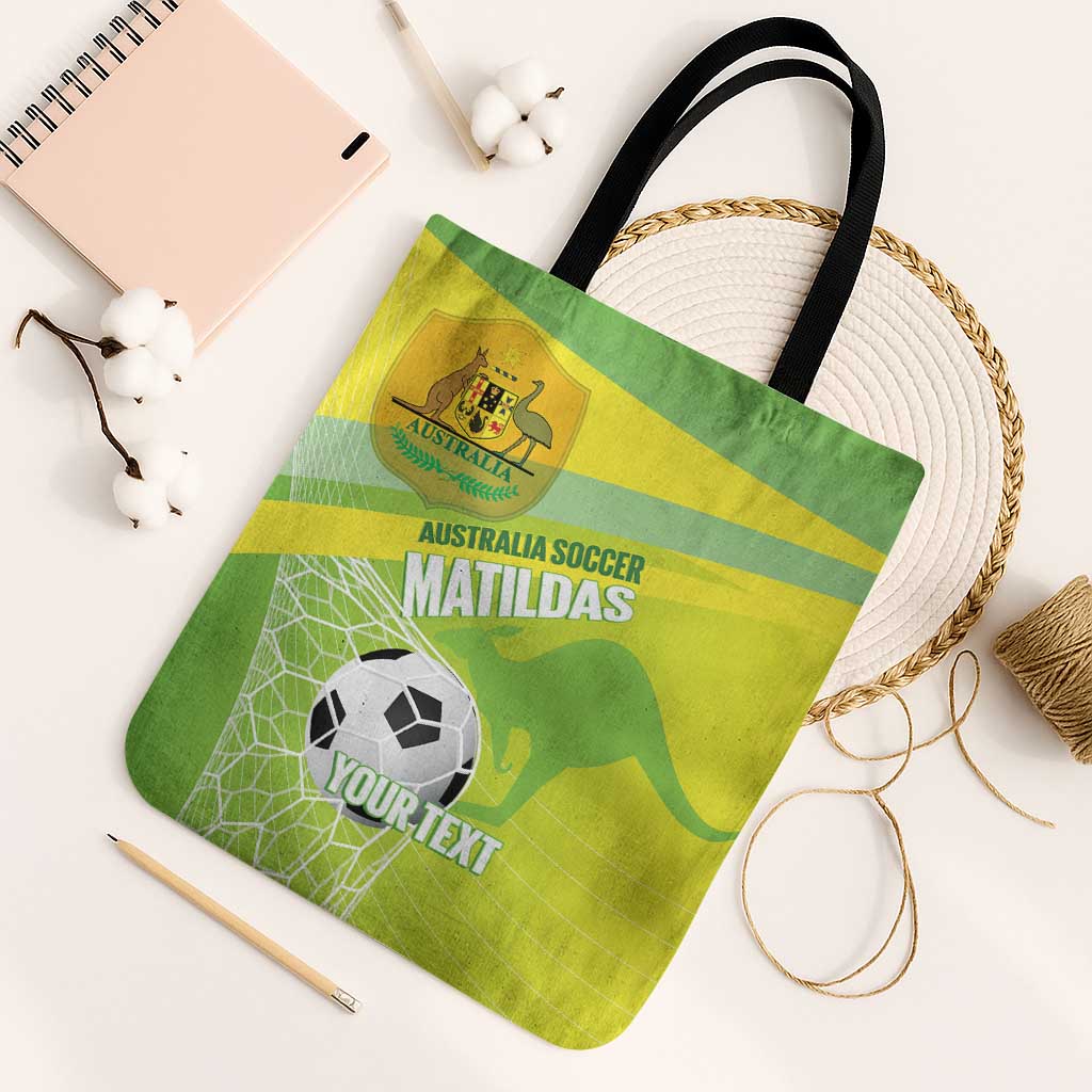 Custom Australia Soccer 2026 Tote Bag Come On Matildas