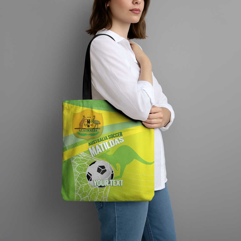 Custom Australia Soccer 2026 Tote Bag Come On Matildas