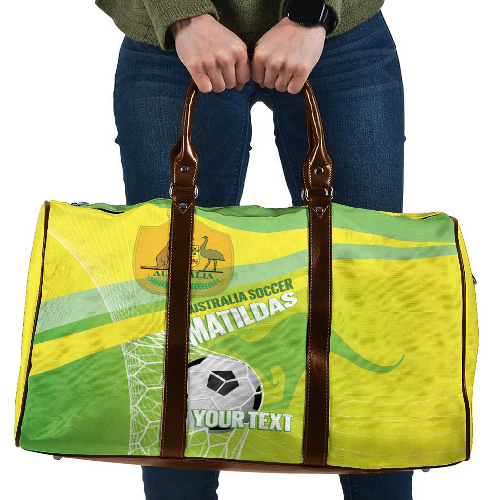 Custom Australia Soccer 2026 Travel Bag Come On Matildas