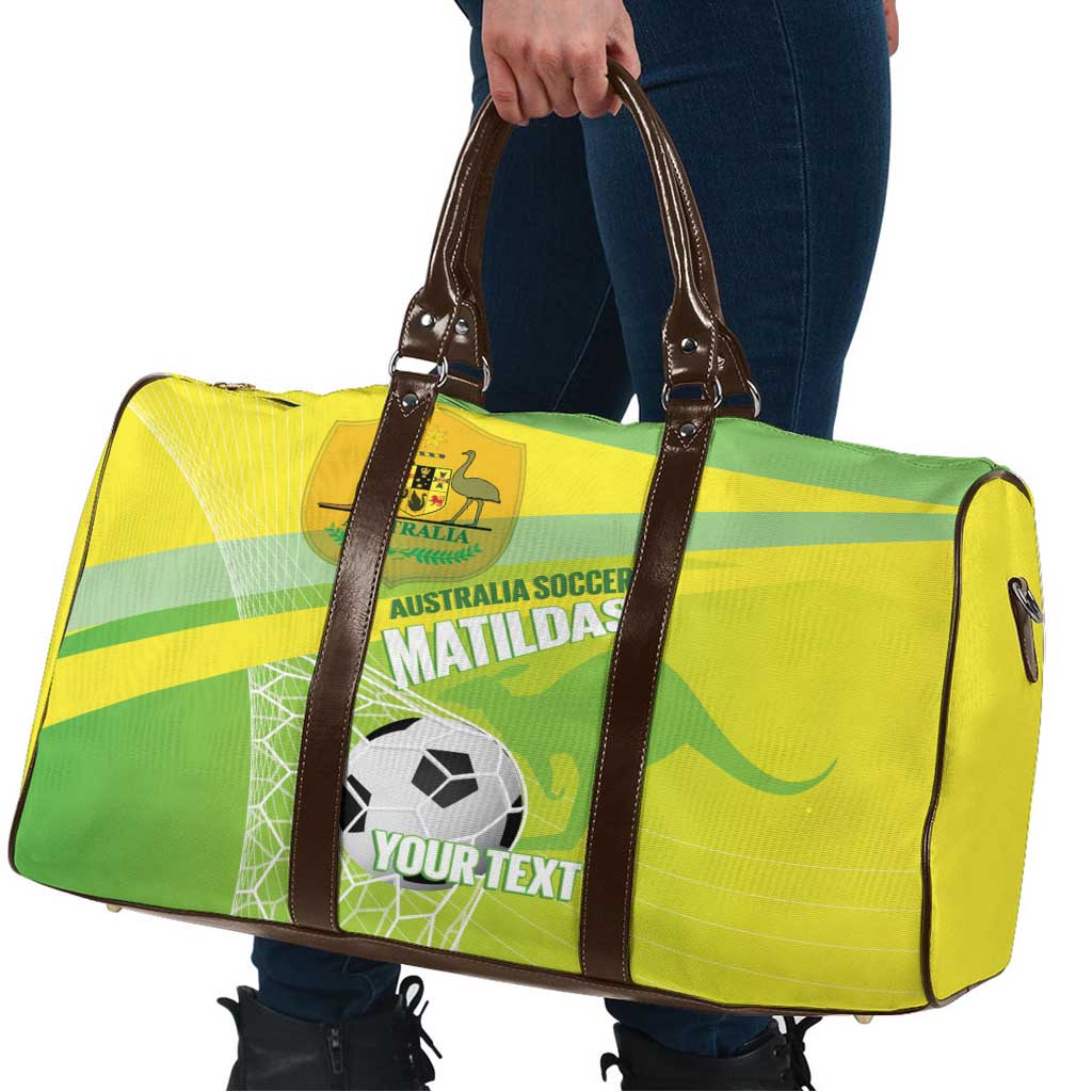 Custom Australia Soccer 2026 Travel Bag Come On Matildas