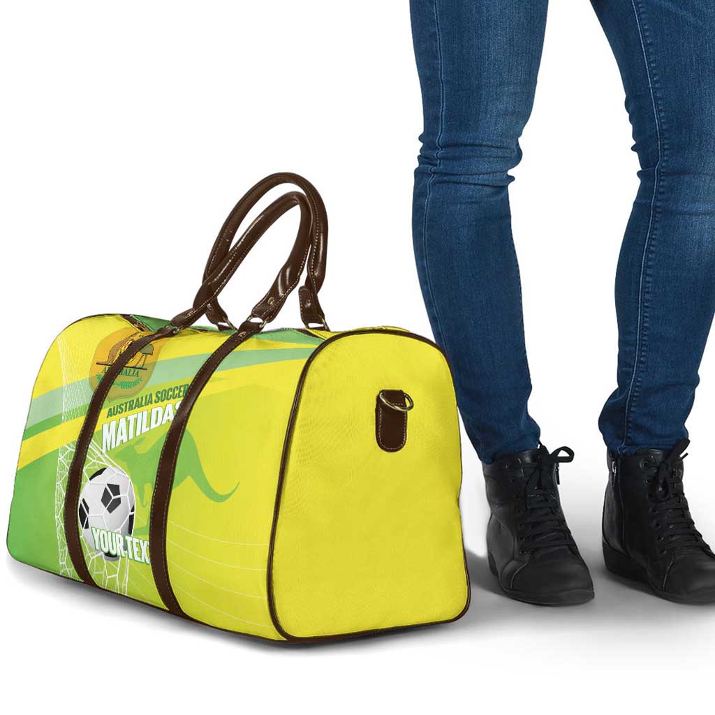 Custom Australia Soccer 2026 Travel Bag Come On Matildas