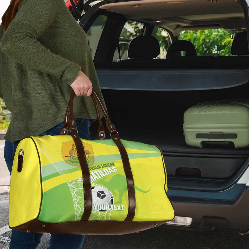 Custom Australia Soccer 2026 Travel Bag Come On Matildas