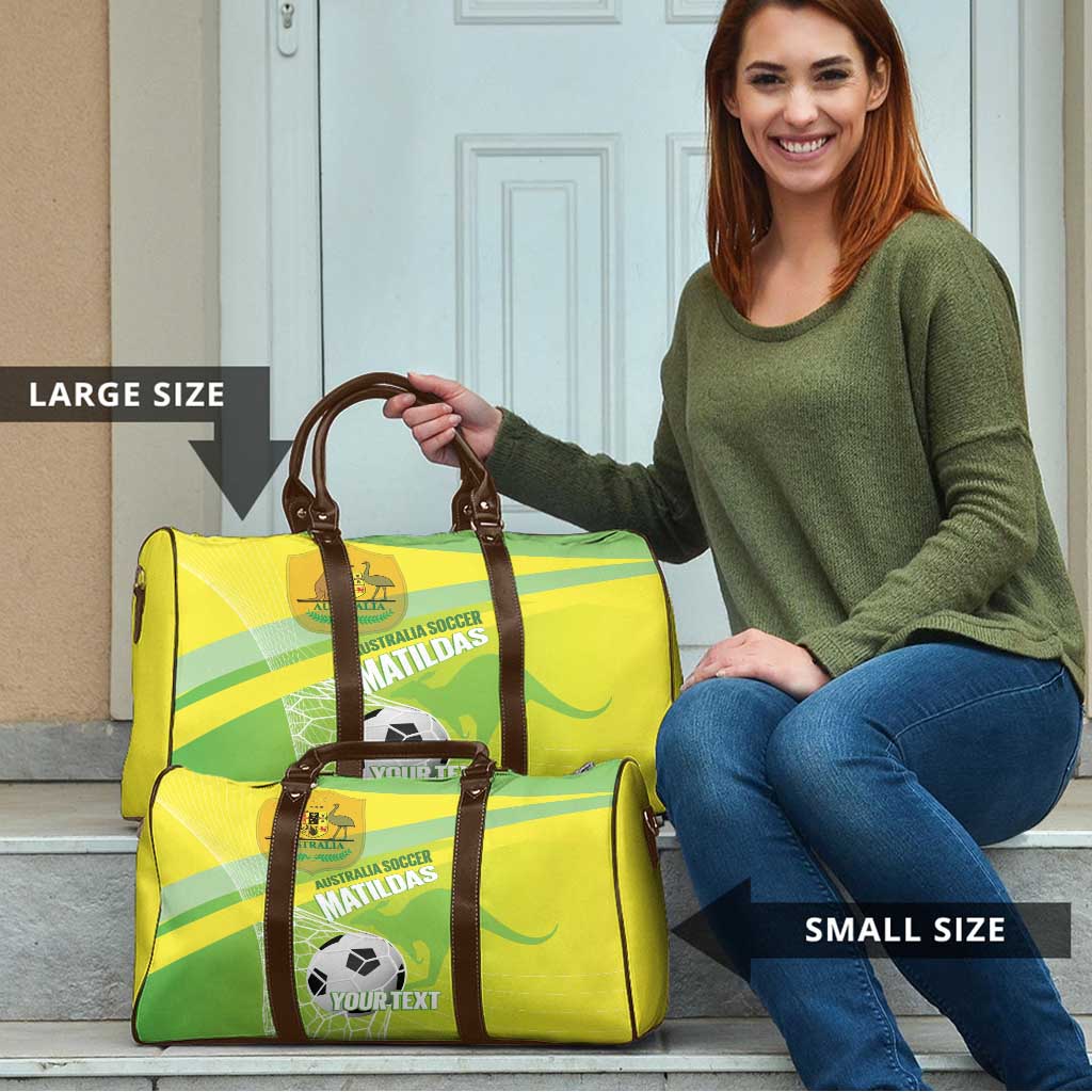 Custom Australia Soccer 2026 Travel Bag Come On Matildas
