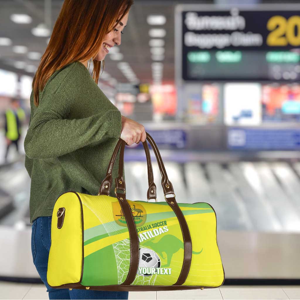 Custom Australia Soccer 2026 Travel Bag Come On Matildas
