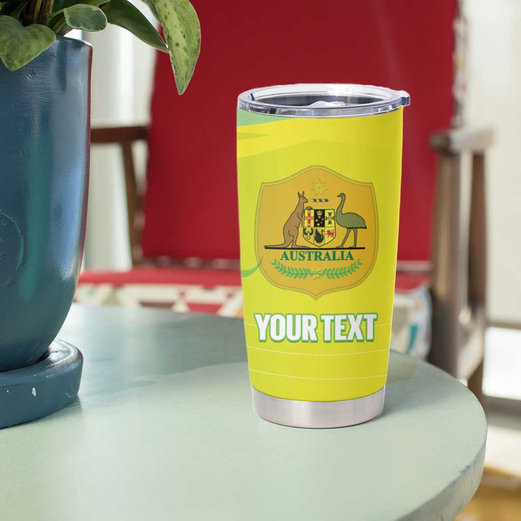 Custom Australia Soccer 2026 Tumbler Cup Come On Matildas