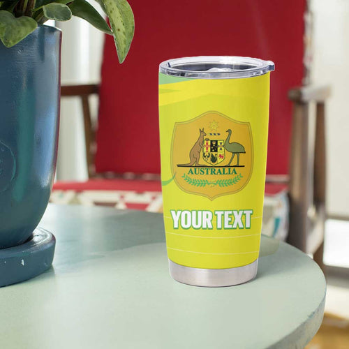 Custom Australia Soccer 2026 Tumbler Cup Come On Matildas