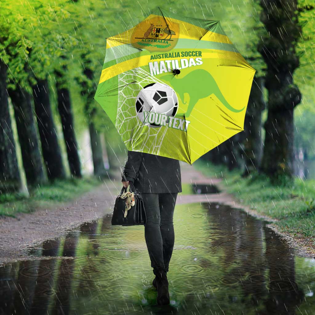 Custom Australia Soccer 2026 Umbrella Come On Matildas