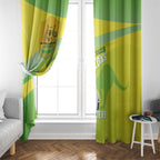 Custom Australia Soccer 2026 Window Curtain Come On Matildas
