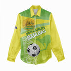 Custom Australia Soccer 2026 Women Casual Shirt Come On Matildas