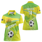 Custom Australia Soccer 2026 Women Polo Shirt Come On Matildas