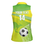 Custom Australia Soccer 2026 Women Sleeveless Polo Shirt Come On Matildas