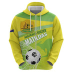 Custom Australia Soccer 2026 Zip Hoodie Come On Matildas