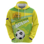 Custom Australia Soccer 2026 Zip Hoodie Come On Matildas