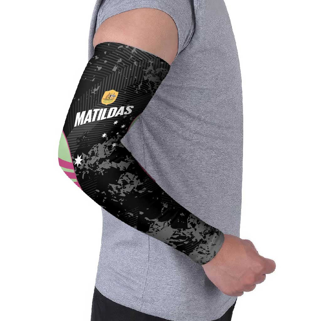 Custom Australia Matildas 2026 Arm Sleeves Come On Aussie Grunge Style