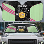 Custom Australia Matildas 2026 Auto Sun Shade Come On Aussie Grunge Style