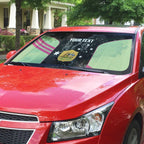 Custom Australia Matildas 2026 Auto Sun Shade Come On Aussie Grunge Style
