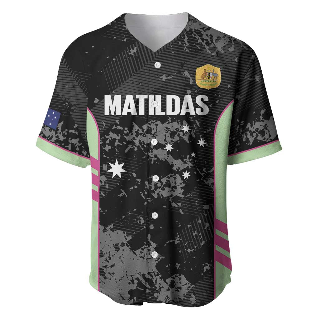 Custom Australia Matildas 2026 Baseball Jersey Come On Aussie Grunge Style