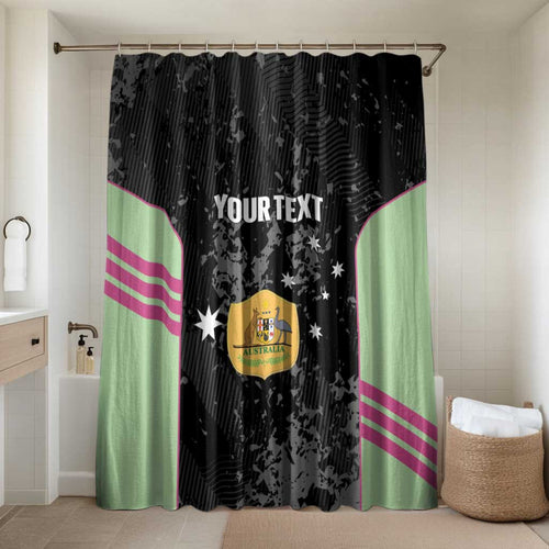Custom Australia Matildas 2026 Bathroom Set Come On Aussie Grunge Style