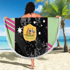 Custom Australia Matildas 2026 Beach Blanket Come On Aussie Grunge Style