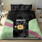 Custom Australia Matildas 2026 Bedding Set Come On Aussie Grunge Style