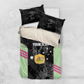 Custom Australia Matildas 2026 Bedding Set Come On Aussie Grunge Style