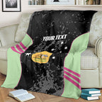 Custom Australia Matildas 2026 Blanket Come On Aussie Grunge Style
