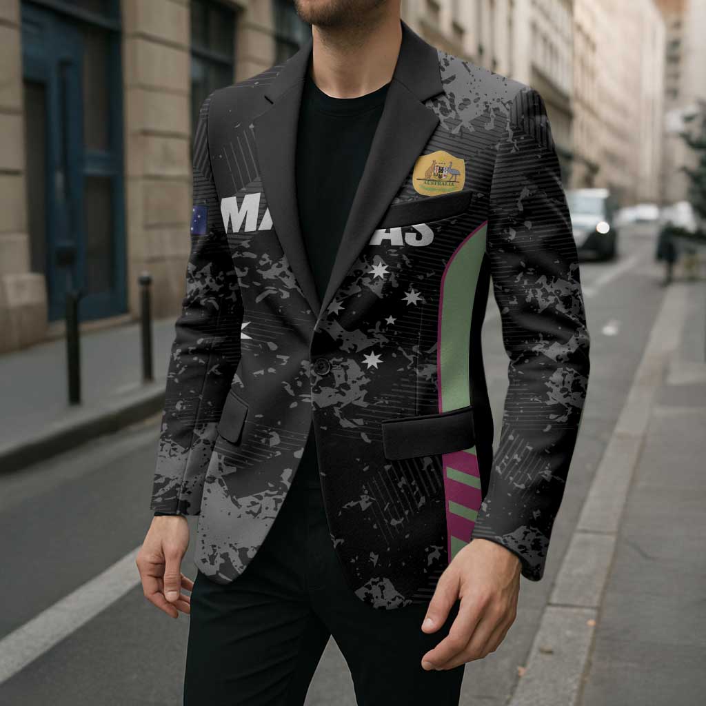 Custom Australia Matildas 2026 Blazer Come On Aussie Grunge Style