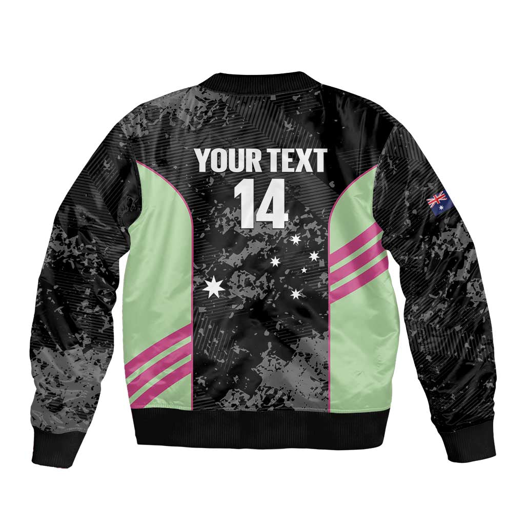 Custom Australia Matildas 2026 Bomber Jacket Come On Aussie Grunge Style