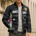 Custom Australia Matildas 2026 Bomber Puffer Jacket Come On Aussie Grunge Style