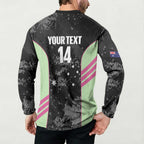 Custom Australia Matildas 2026 Button Sweatshirt Come On Aussie Grunge Style