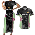 Custom Australia Matildas 2026 Couples Matching Short Sleeve Bodycon Dress and Hawaiian Shirt Come On Aussie Grunge Style
