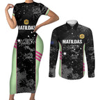 Custom Australia Matildas 2026 Couples Matching Short Sleeve Bodycon Dress and Long Sleeve Button Shirt Come On Aussie Grunge Style