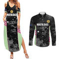 Custom Australia Matildas 2026 Couples Matching Summer Maxi Dress and Long Sleeve Button Shirt Come On Aussie Grunge Style