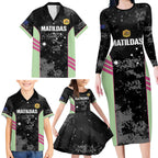 Custom Australia Matildas 2026 Family Matching Long Sleeve Bodycon Dress and Hawaiian Shirt Come On Aussie Grunge Style
