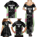 Custom Australia Matildas 2026 Family Matching Summer Maxi Dress and Hawaiian Shirt Come On Aussie Grunge Style