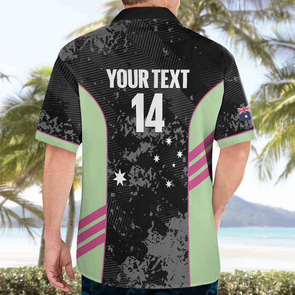 Custom Australia Matildas 2026 Hawaiian Shirt Come On Aussie Grunge Style