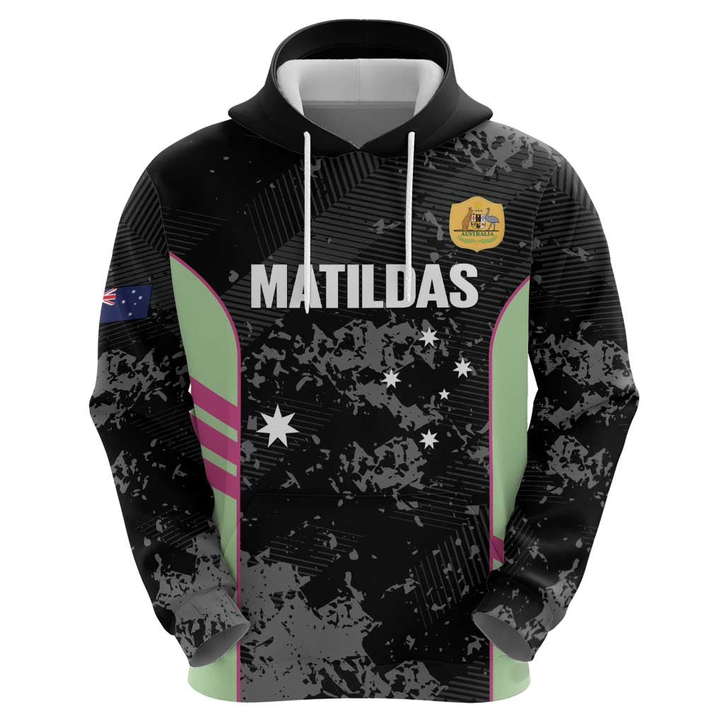 Custom Australia Matildas 2026 Hoodie Come On Aussie Grunge Style