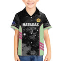Custom Australia Matildas 2026 Kid Hawaiian Shirt Come On Aussie Grunge Style