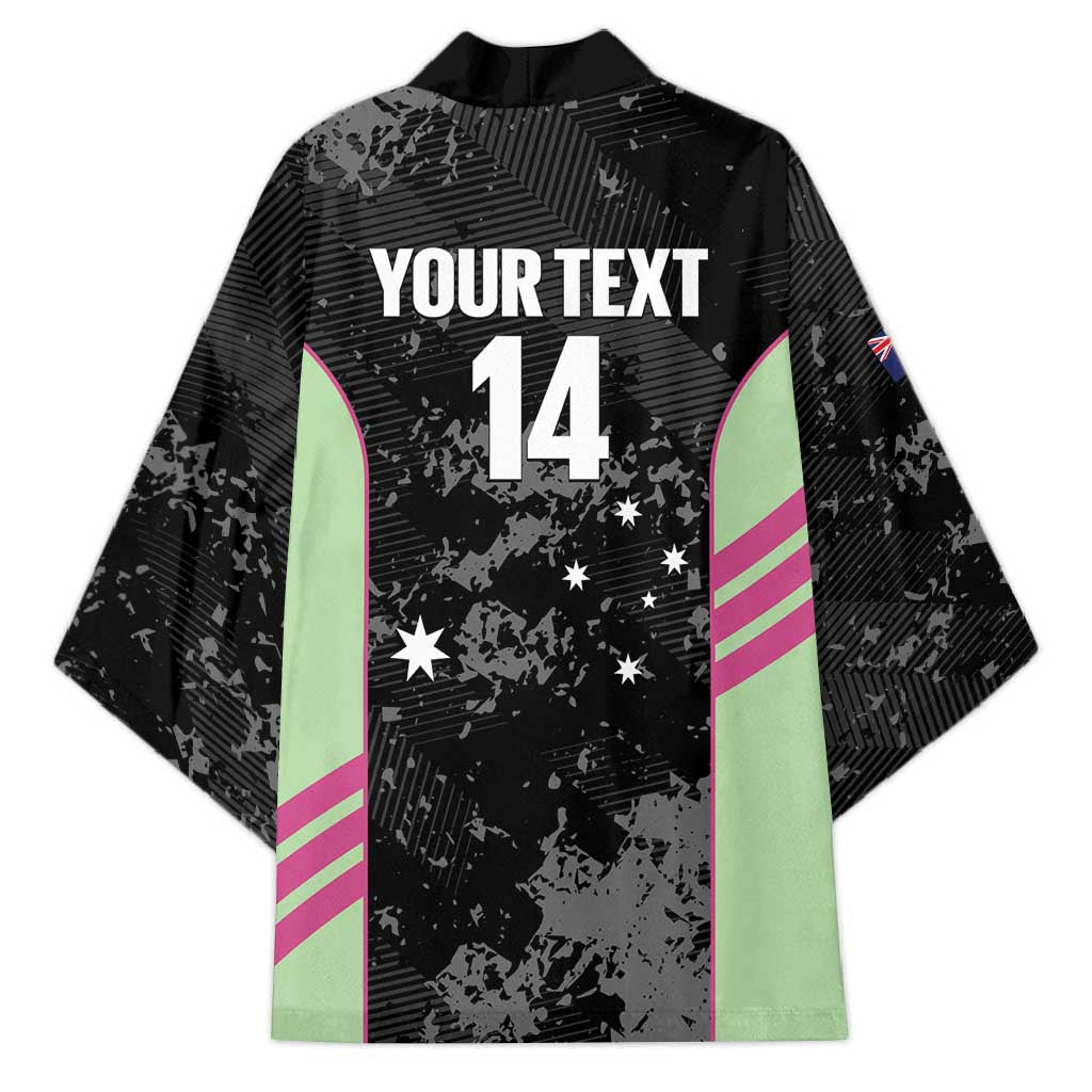 Custom Australia Matildas 2026 Kimono Come On Aussie Grunge Style